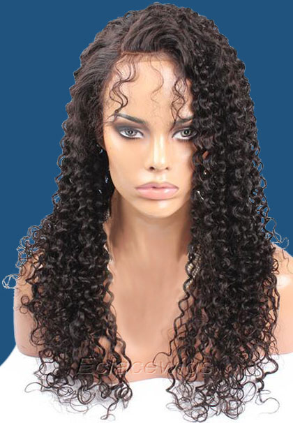 Kinky Curl Lace Front Wig Human Hair