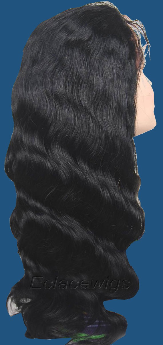 Genuine brazilian full lace wig in stock