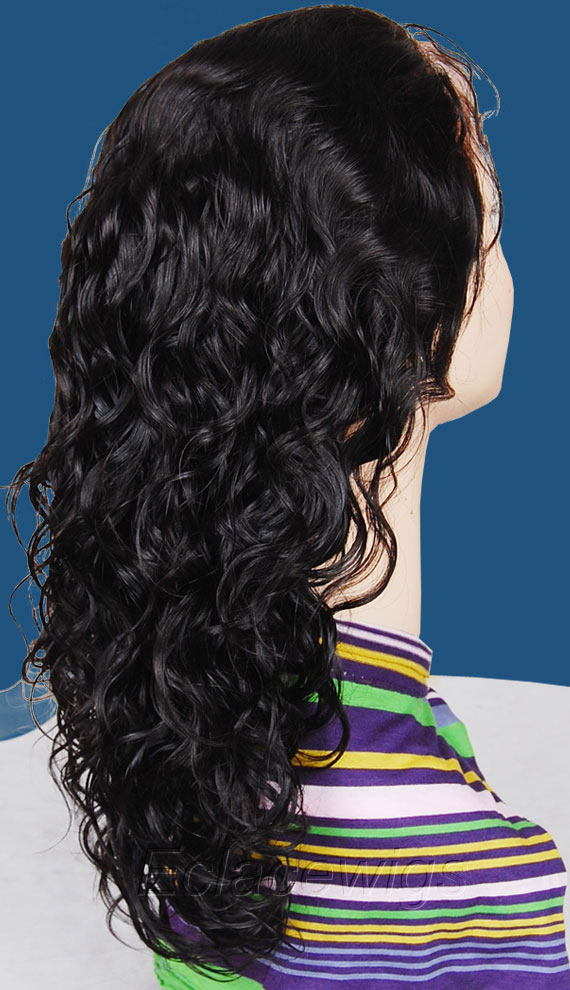 Stock 25 Curl Human Hair Wigs Seller