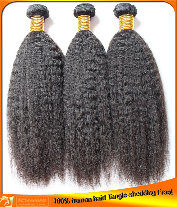 Wholesale Kinky Straight Hair Wefts,Hair Factory