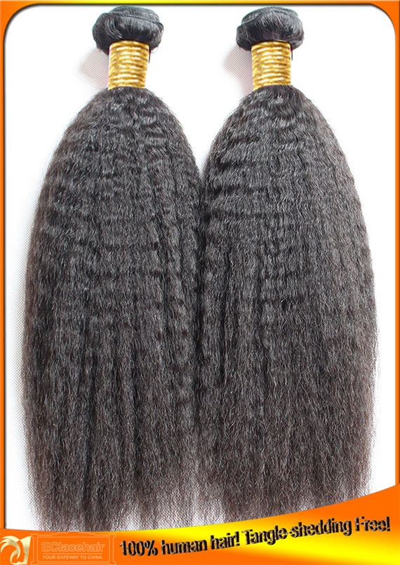 Wholesale Kinky Straight Hair Wefts,Hair Factory