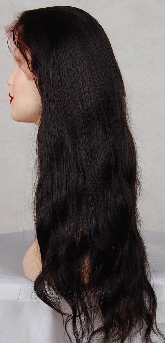 Natural Straight Lace Front Wig Human Hair