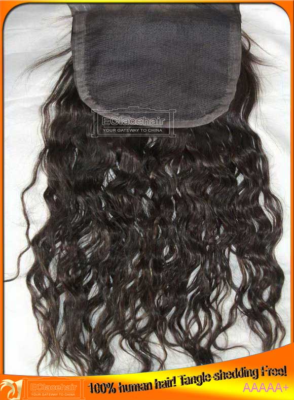 Indian hair top closures in stock,no shedding