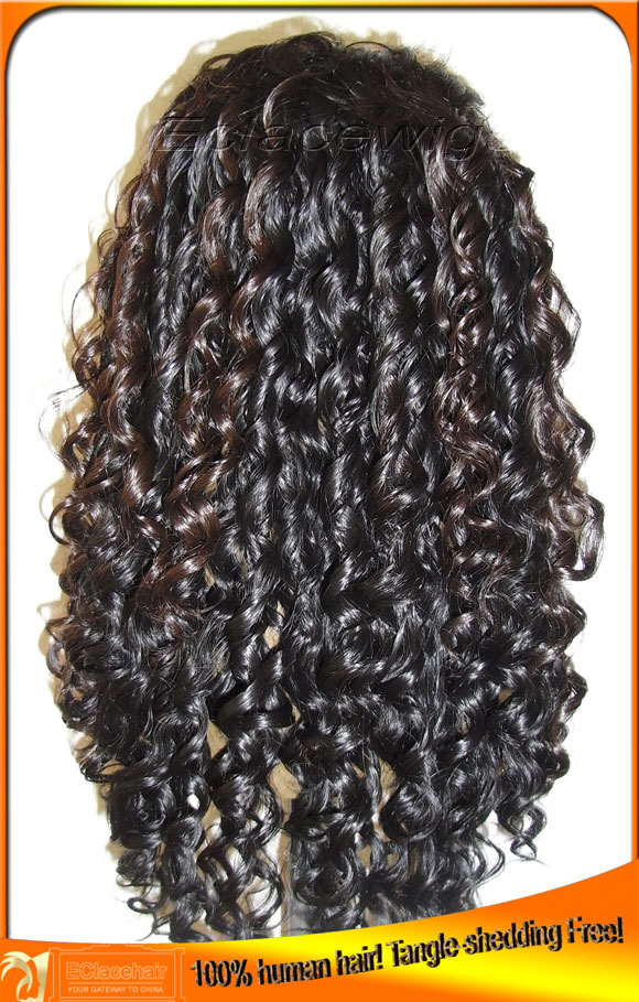 Spiral Curl Lace Front Wigs Human Hair