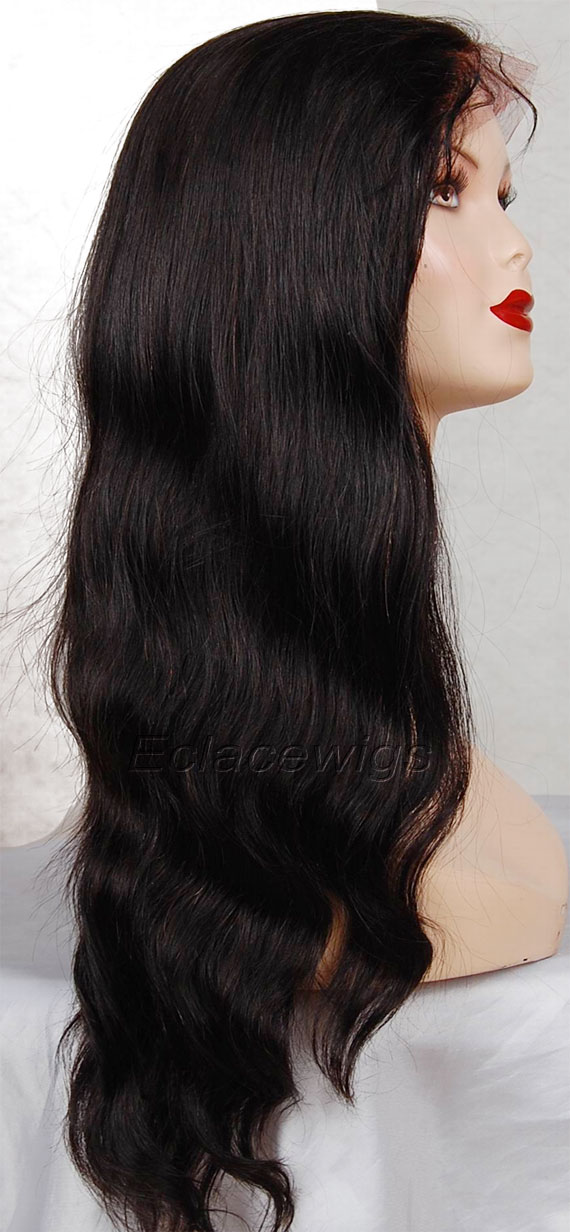 Natural Straight Lace Front Wig Human Hair