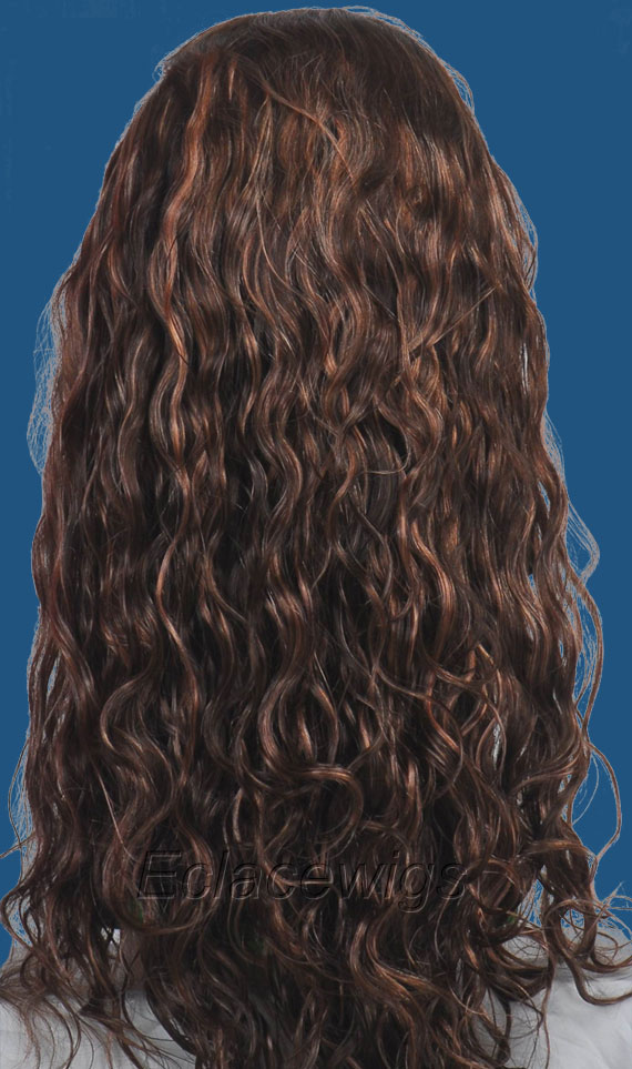 Brazilian loose curl full lace wig,wig price