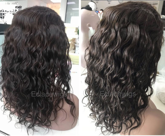 Brazilian loose curl full lace wig,wig price