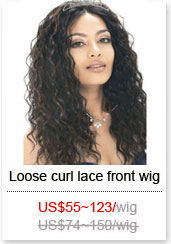 loose curl wig style