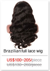 Peruvian hair full lace wig