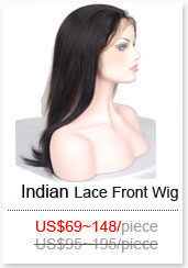 Peruvian hair lace front wig