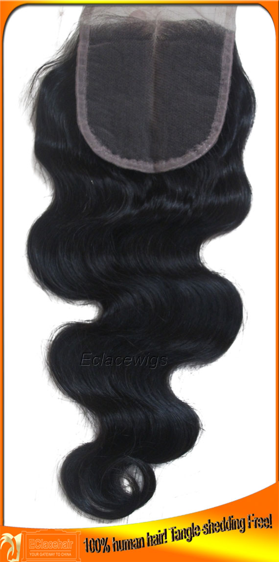 Supply Indian Hair Lace Top Closures in Stock