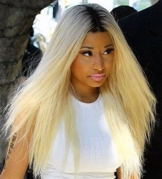 Two Toned Color Human Hair Full Lace Wig