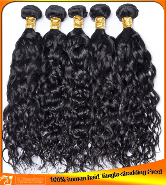 Wholesale Water Wave Virign Hair Weaves-3pcs/lot