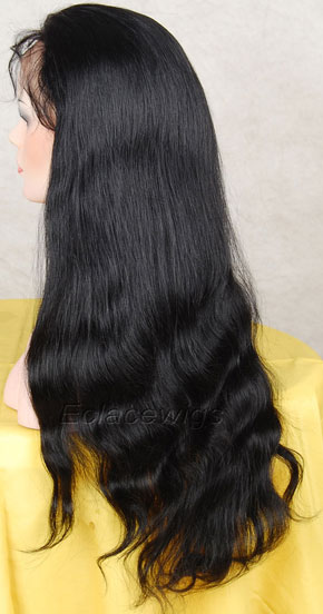 Natural straight human hair wigs,lace wigs maker