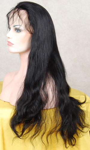 Natural straight human hair wigs,lace wigs maker