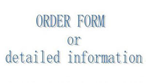 Order form for custom lace wigs
