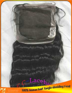 Indian hair PU top closures-wholesale