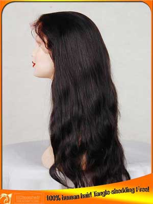 Natural Straight Lace Front Wig Human Hair