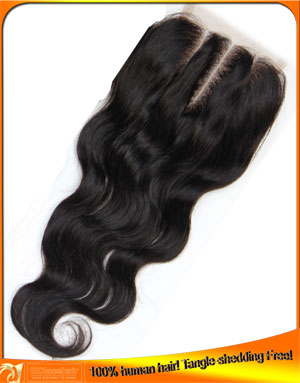 Body Wave Top Closures,Indian Hair,Factory Price