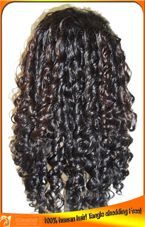 Spiral Curl Lace Front Wigs Human Hair