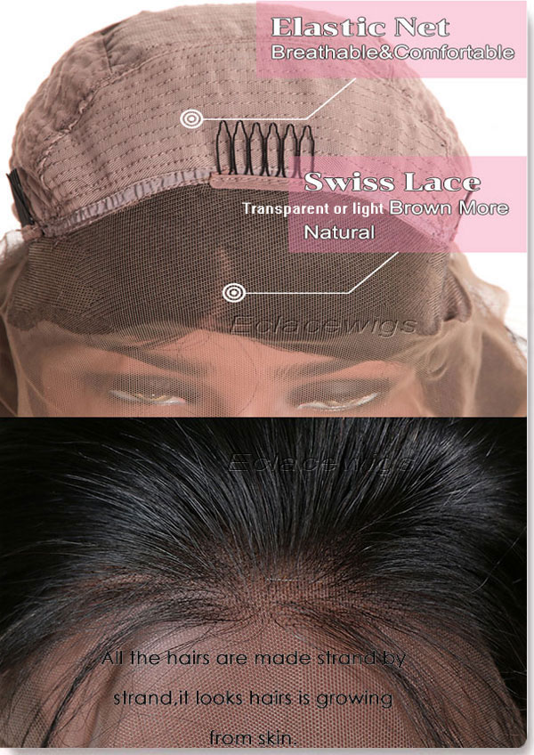 lace front wigs cap