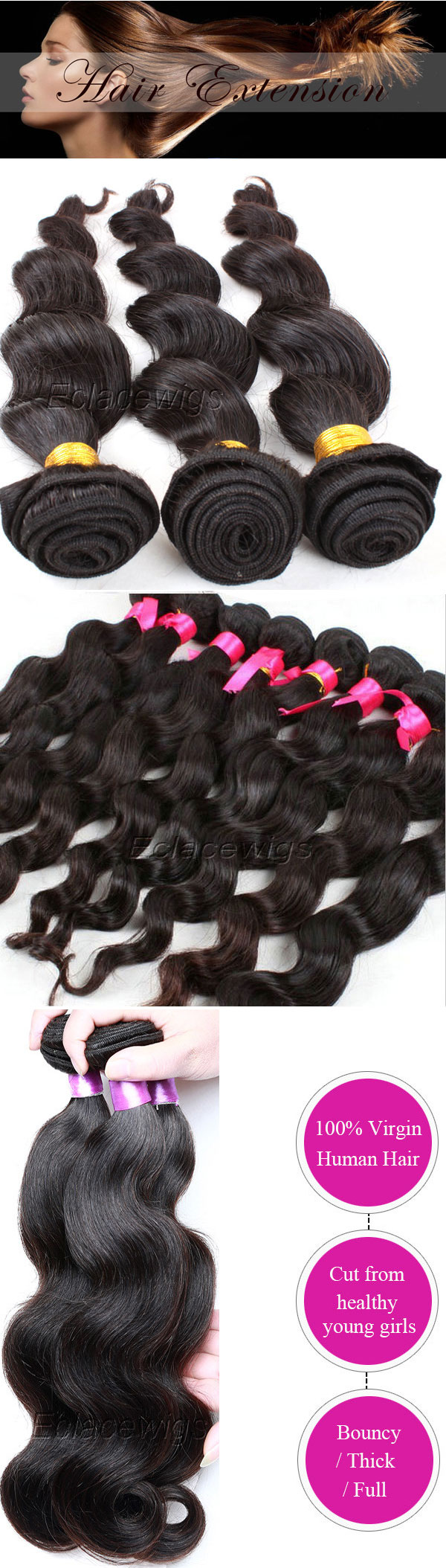 Malaysian hair weave