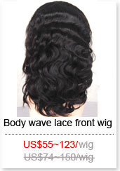 Body wave Lace front Wig Price