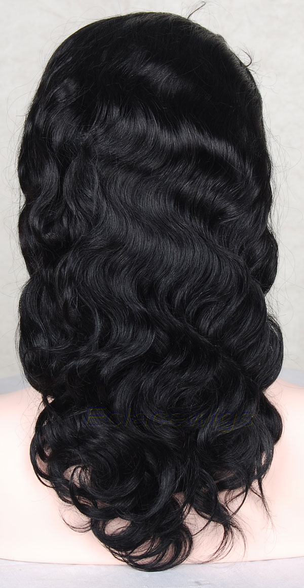 body wave full lace wig style