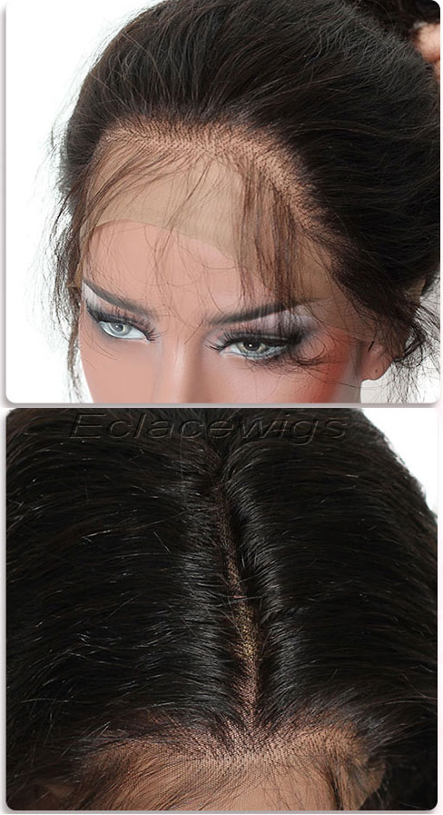 knots and hairline of lace wigs