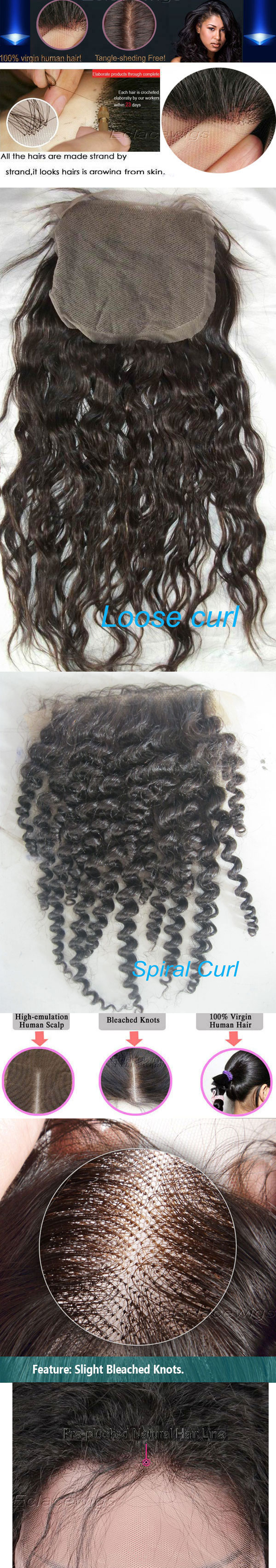 curly lace closure