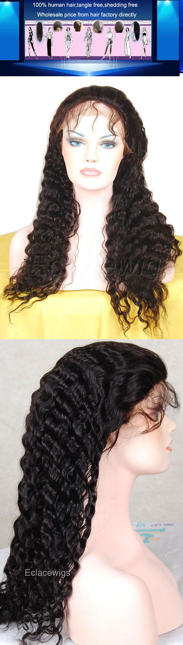 Spring afro curl wig