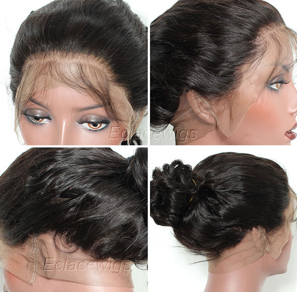 Knots and hairline of lace wigs