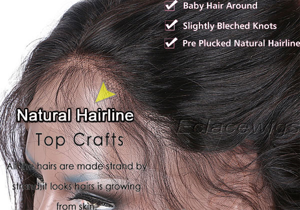 natural looking hairline of hairpieces