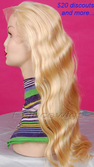 blonde full lace wig